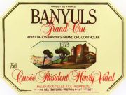 Banyuls-Henry Vidal 1973